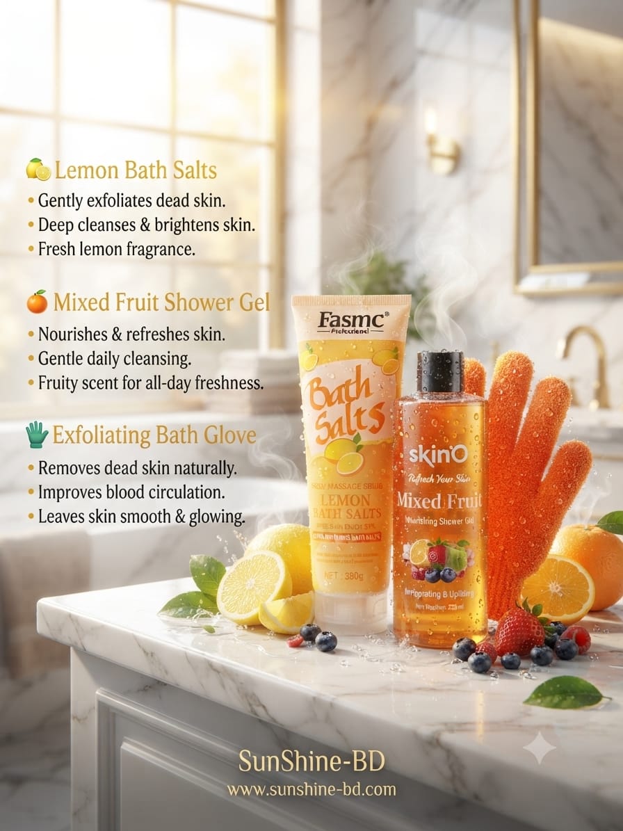 lemon mixed bath combo